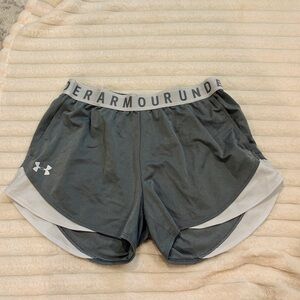 Under armour gray shorts